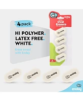 Erasers Pencil Big Oval, Erasers School Supplies for Kids and Artists, Hi Polymer Large White Soft Eraser, Rubber and Non – Abrasive Eraser, Be