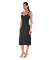 Bebe Women's Satin Midi Dress