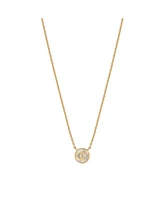 Reside In Protection Mother Of Pearl Evil Eye Necklace
