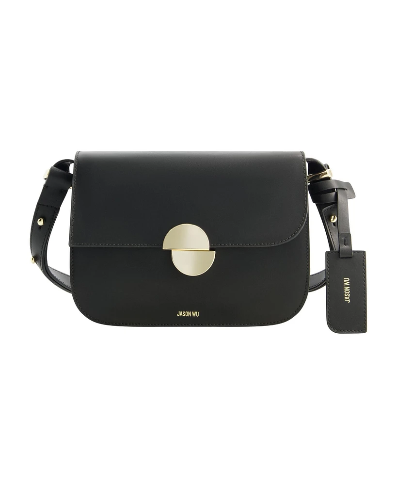 Jason Wu Black Shoulder Bag, Grape
