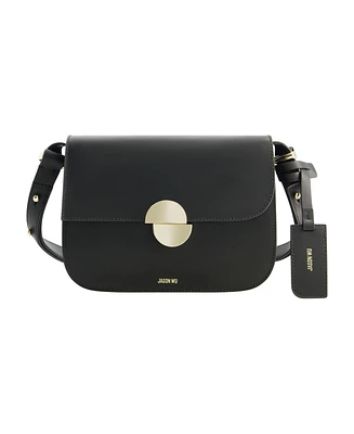 Jason Wu Black Shoulder Bag, Grape