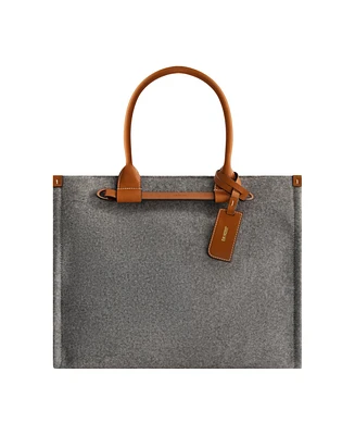 Jason Wu Structured Grey Felt Tote