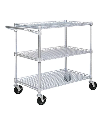 Seville Classics 3 Shelf Utility Cart