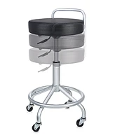 Seville Classics Cushioned Pneumatic Adjustable Work Stool