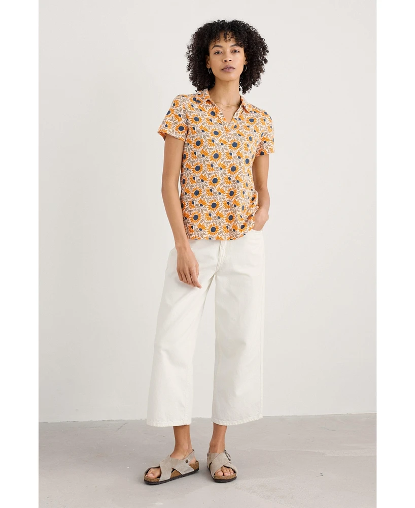 Seasalt Cornwall Women's S/S Wavecrest Shirt