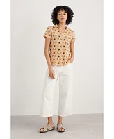 Seasalt Cornwall Women's S/S Wavecrest Shirt