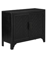 40" Modern Cabinets: Unique Doors & Adjustable Shelves