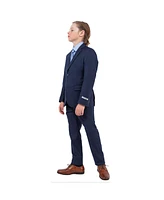 Stacy Adams Big Boys Navy 5 Pc Suits