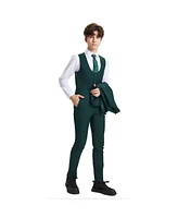 Stacy Adams Big Boys Green 5 Pc Suits