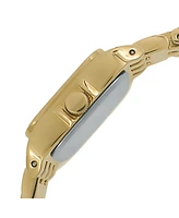 Peugeot Women's 24mm Gold Tank Panther Link Bracelet Watch