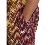 Reebok Men's Athlete Hype Patterned Shorts