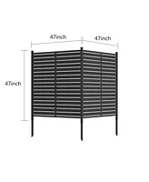 Outdoor Privacy Screen Fence Panels - 47x47