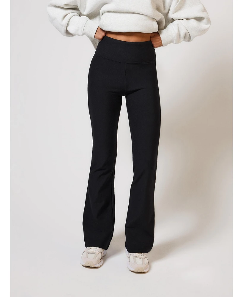 Lovall Women's Winter Flare Tall Leggings