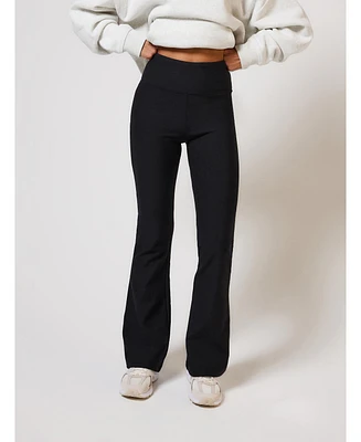 Lovall Women's Winter Flare Tall Leggings