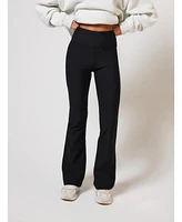 Lovall Women's Winter Flare Tall Leggings