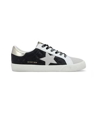 Grande - Black Grey Quilted Women's's Sneaker by Vintage Havana