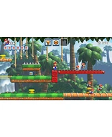 Nintendo Switch White Oled Console with Mario vs. Donkey Kong, Surge Accessory Gaming Kit, MightySkins Console and Controller Skin Voucher, and 2 Year