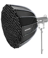 Neewer 35.4"/90cm Parabolic Softbox Bowens Mount, Quick Release with Diffusers/Grid/Bag for Video Continuous Lighting CB60 CB200B MS60 MS150B Q4