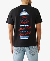 True Religion Men's Short Sleeve Made Fresh T-Shirt