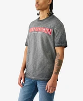 True Religion Men's Short Sleeve Embro Arch Logo T-Shirt
