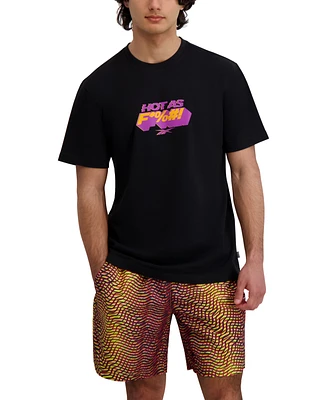 Reebok Men's Hot As Graphic Cotton T-Shirt