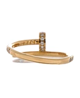 Pre-Owned Cartier Small Juste un Clou Paved Ring 18K Gold with Diamonds