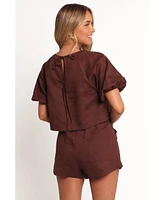 Petal and Pup Women's Chelsey Linen Set