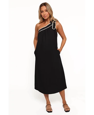 Petal and Pup Women's Brynlee One Shoulder Midi Dress