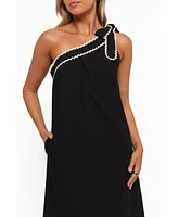 Petal and Pup Women's Brynlee One Shoulder Midi Dress