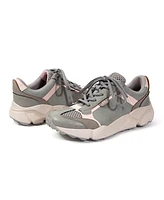 Jbu Women's Silene Casual Lace-Up Sneakers