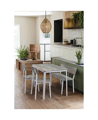 Modern 4 piece dining table set