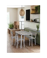 Modern 4 piece dining table set