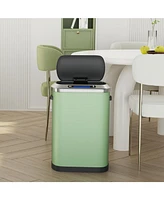 50L Smart automatic Trash Cans - Full Intelligent Sensor -Mint Green