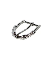 Trafalgar Men's 35mm Italian Solid Brass Mini-Horseshoe Harness Belt Buckle