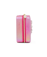 Zomi Gems Girls Mermaid Seashell Pearl Jewelry Box, Hot Pink