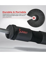 Sunny Health & Fitness Foam Barbell Pad, Heavy-Duty, High-Density Cushion for Squats, Lunges & Hip Thrusts