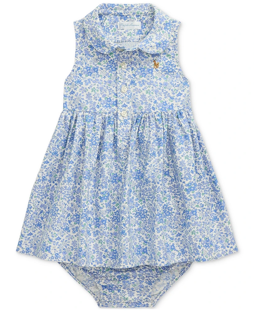 Polo Ralph Lauren Baby Girls Cotton Oxford Dress