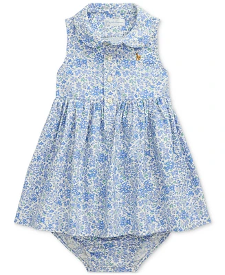 Polo Ralph Lauren Baby Girls Cotton Oxford Dress