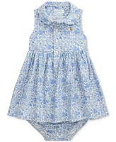 Polo Ralph Lauren Baby Girls Cotton Oxford Dress