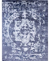 Adorn Hand Woven Rugs Indo Modern M7622 9'2"x12'1" Area Rug