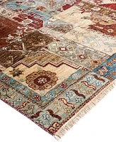 Adorn Hand Woven Rugs Indo Patchwork M5759 9'x12' Area Rug