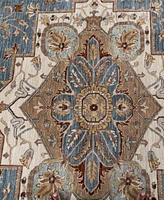 Adorn Hand Woven Rugs Indo Oushak M6147 9'1"x12'3" Area Rug
