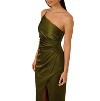 Adrianna Women's One-Shoulder Gown