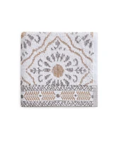 John Robshaw Rangila Cotton Washcloth, 12" x 12"