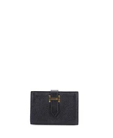 Pre-Owned Hermes Bearn Card Case Chevre Mysore