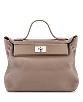 Pre-Owned Hermes 35 24/24 Bag Togo with Swift