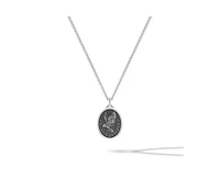 Vincero Mens Necklace, Built Different Collection, The Spartan - Sterling Silver, 21” Chain
