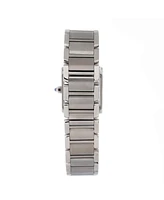 Pre-Owned Cartier Tank Francaise Quartz Watch in Stainless Steel with Diamond Bezel 20mm