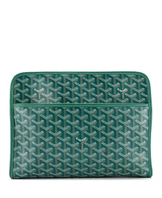 Pre-Owned Goyard Gm Jouvence Toiletry Pouch Coated Canvas