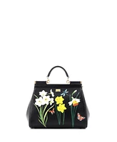 Pre-Owned Dolce & Gabbana Medium Miss Sicily Bag Printed Leather